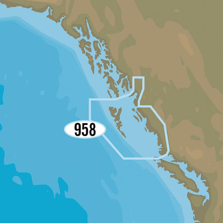 C-MAP USA Qualifies for Free Shipping C-MAP Na-Y958 Max-N+ Queen Charlotte SD to Dixon Entrance #NA-Y958