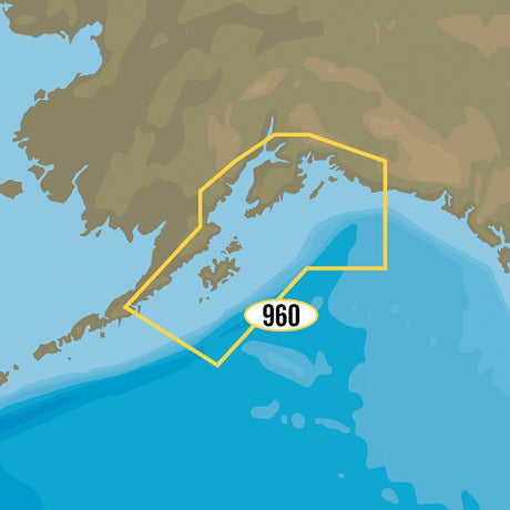 C-MAP USA Qualifies for Free Shipping C-MAP Na-Y960 Max-N+ PWS Cook Inlet and Kodiak Island #NA-Y960
