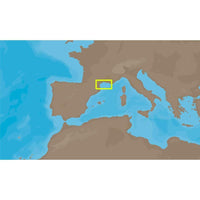 C-MAP USA Not Qualified for Free Shipping C-MAP NT EM-C072 Gulf of Lion C-Card #EM-C072C-CARD