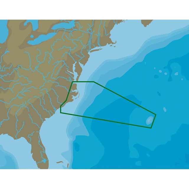 C-MAP USA Qualifies for Free Shipping C-MAP NT+ NA-C336 FP Format Norfolk to Bermuda to #NA-C336FPCARD