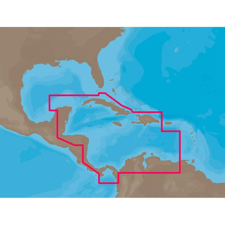 C-MAP USA Qualifies for Free Shipping C-MAP NT NA-C502 Western Caribbean Sea C-Card #NA-C502C-CARD