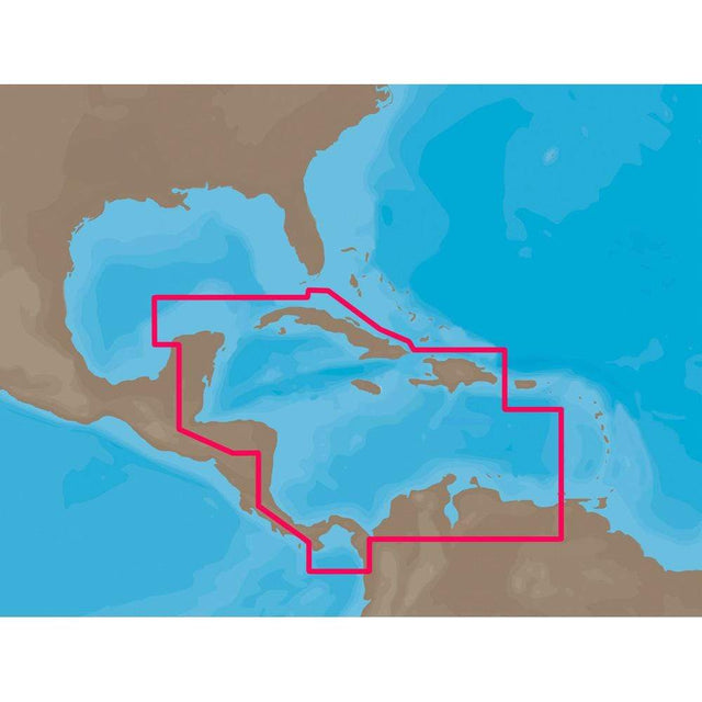 C-MAP USA Qualifies for Free Shipping C-MAP NT NA-C502 Western Caribbean Sea C-Card #NA-C502C-CARD