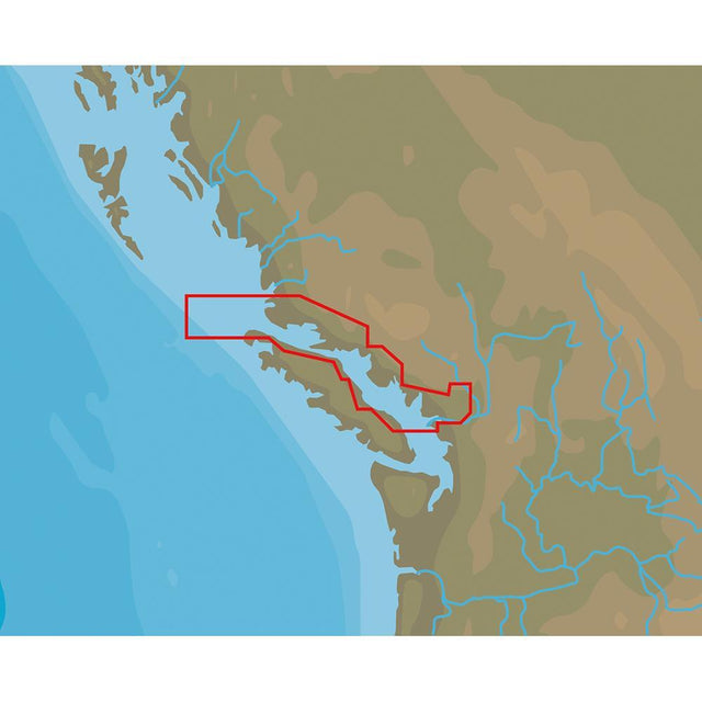 C-MAP USA Qualifies for Free Shipping C-MAP NT+ NA-C711 FP Format Point Roberts to Cape Scott #NA-C711FPCARD