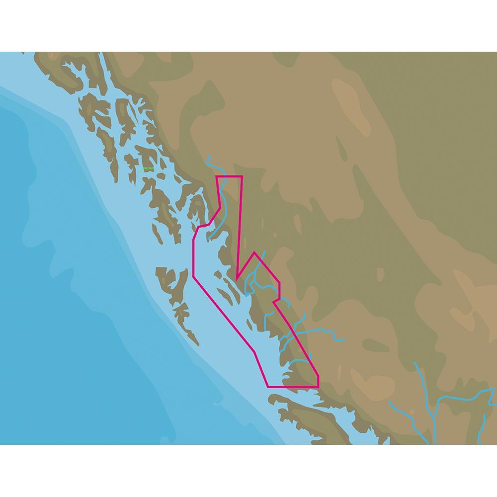 C-MAP USA Qualifies for Free Shipping C-MAP NT+ NA-C712 FP Cape Caution to Portland Canal #NA-C712FPCARD