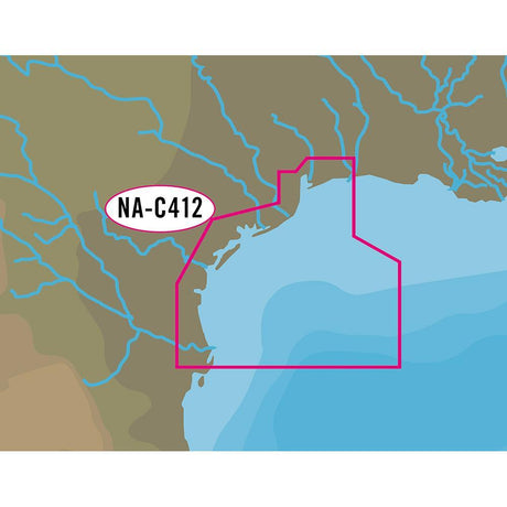 C-MAP USA Qualifies for Free Shipping C-MAP NT Plus NA-C412 C-Card Port Arthur to Brownsville #NA-C412C-CARD