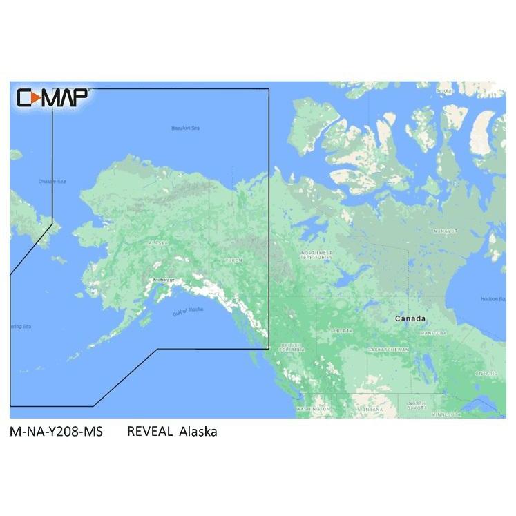 C-MAP USA Qualifies for Free Shipping C-MAP Reveal Coastal Alaska #M-NA-Y208-MS