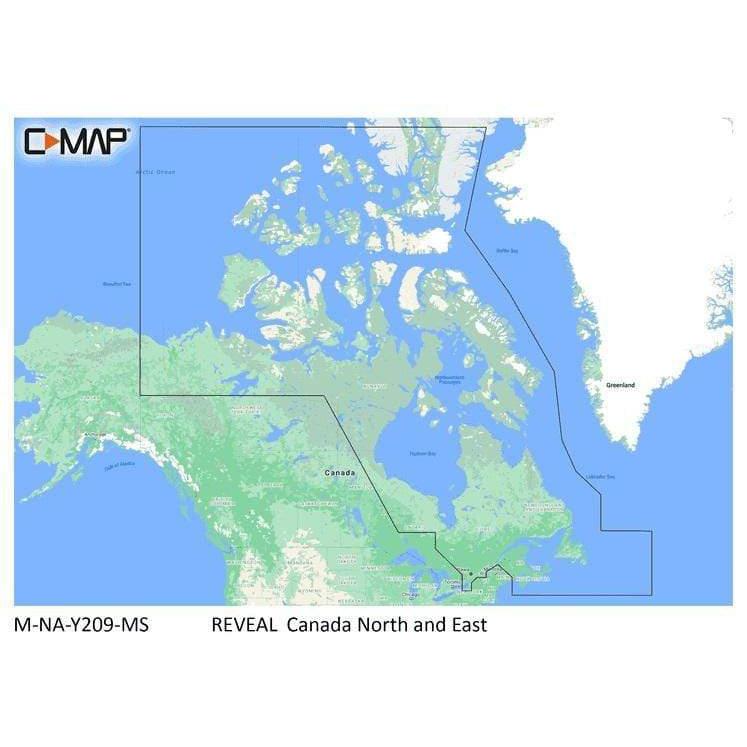 C-MAP USA Qualifies for Free Shipping C-MAP Reveal Coastal Canada North and East #M-NA-Y209-MS