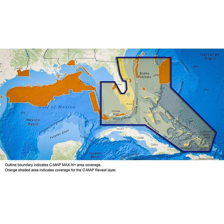 C-MAP Reveal Florida and the Bahamas #M-NA-Y643-MS
