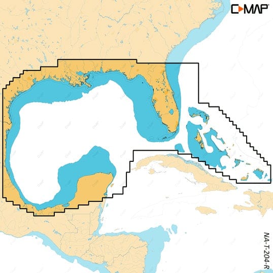 C-MAP USA Qualifies for Free Shipping C-MAP Reveal X Coastal Gulf of Mexico and Bahamas microSD #M-NA-T204-R-MS