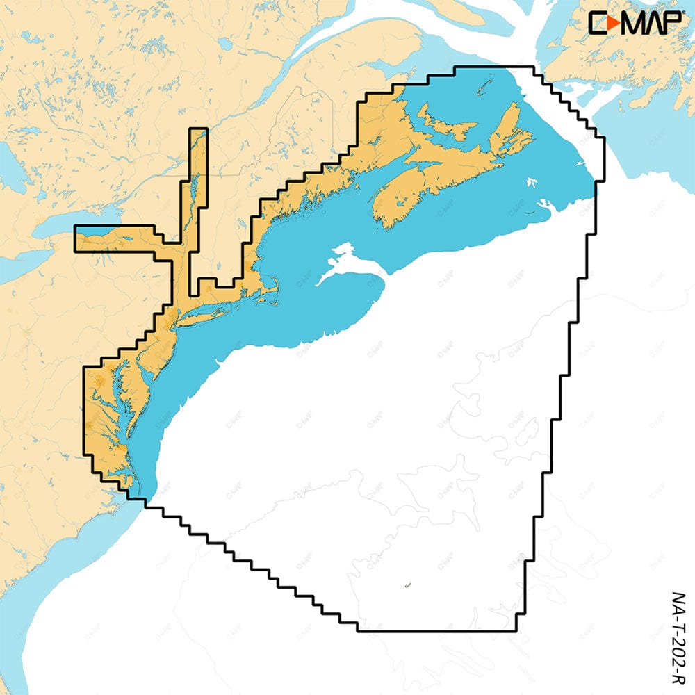 C-MAP USA Qualifies for Free Shipping C-MAP Reveal X Nova Scotia to Chesapeake Bay #M-NA-T-202-R-MS