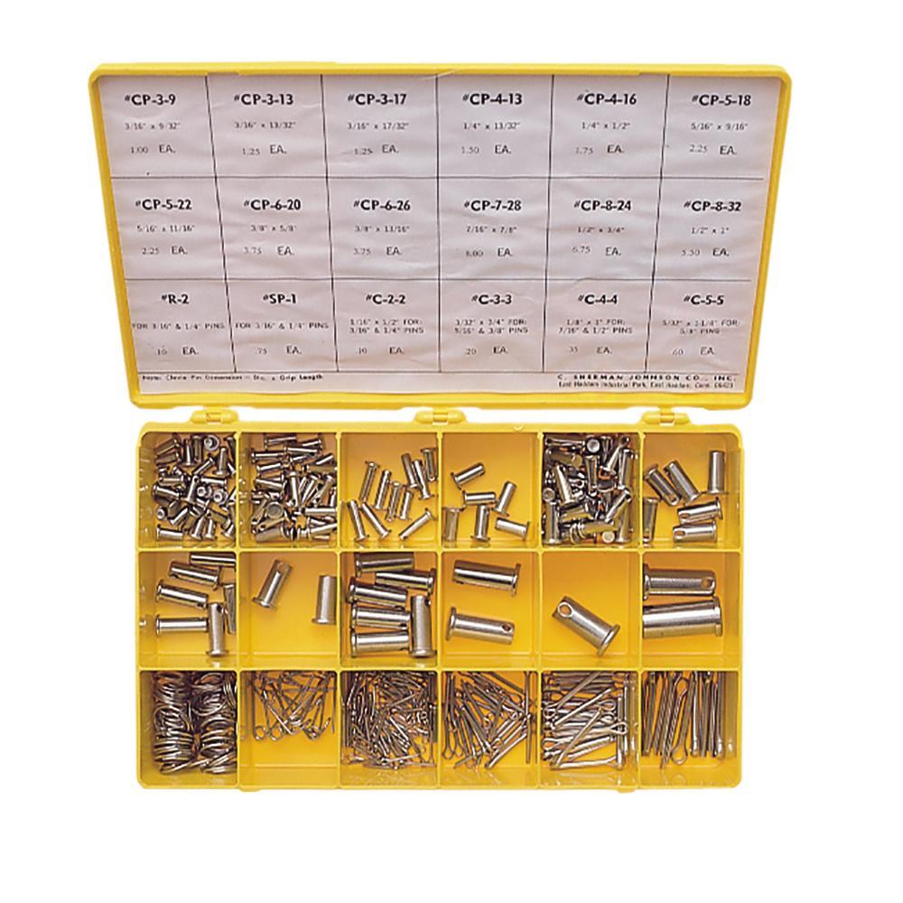 C. Sherman Johnson Qualifies for Free Shipping C Sherman Johnson Cotter Ring and Clevis-Pin Parts Kit #37-503
