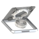 Caframo Qualifies for Free Shipping Caframo Taku 12v Hatch Fan White with Suction Mount & Light #7620CAWBX