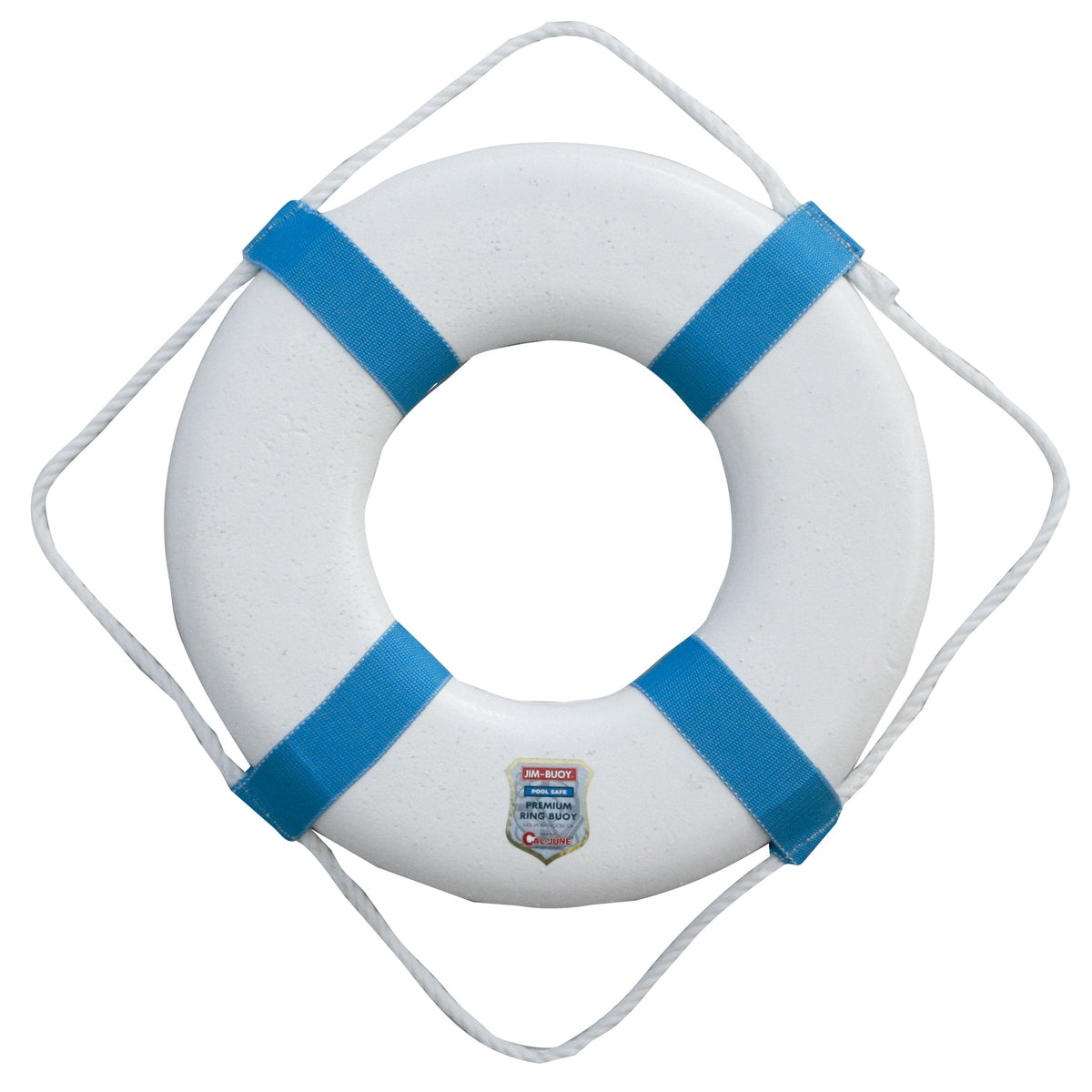 Cal-June Qualifies for Free Shipping Cal-June 20" Buoy White with Blue #P20
