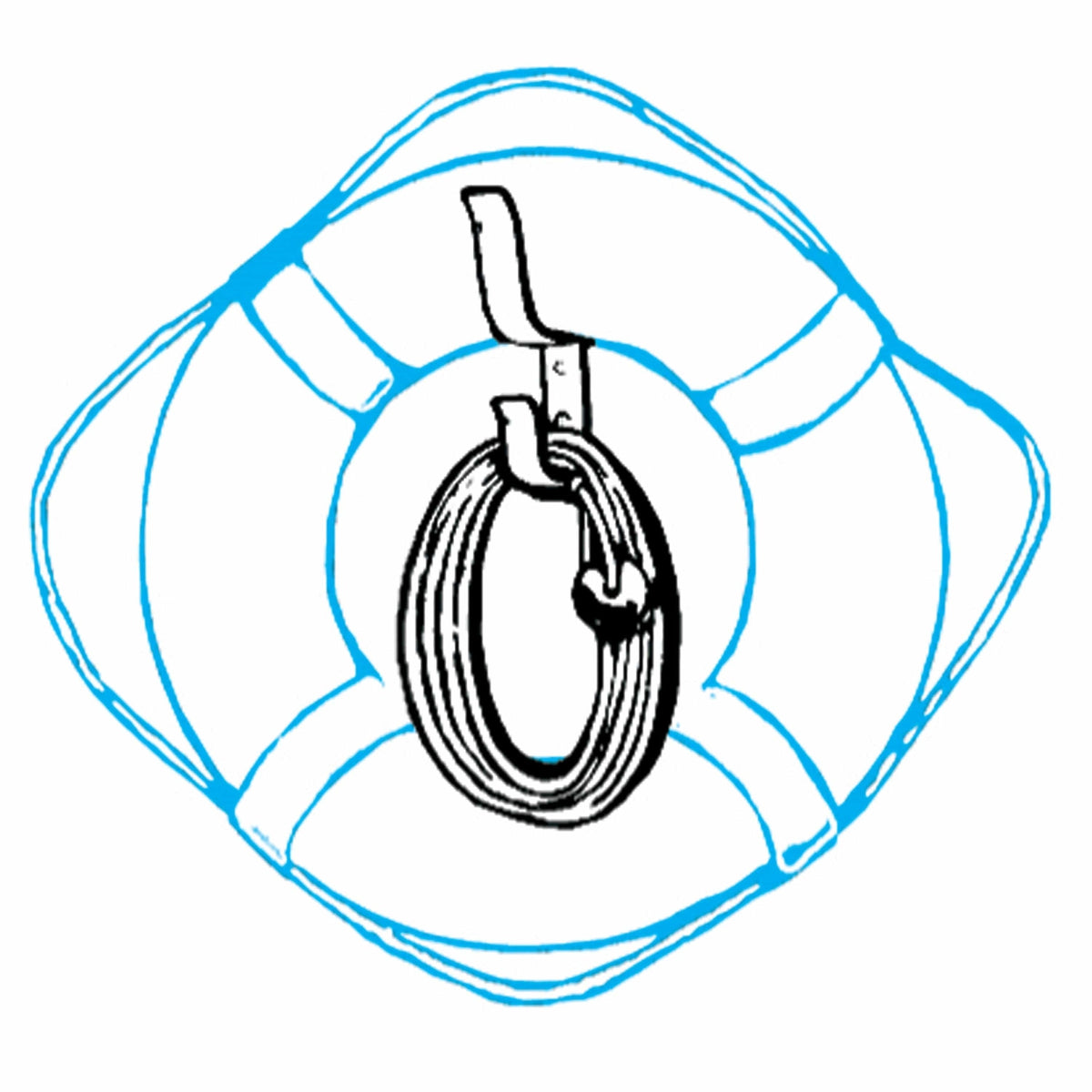 Cal-june Qualifies for Free Shipping Cal-June Heaving Line and Bracket 30' #800-30