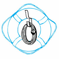 Cal-june Qualifies for Free Shipping Cal-June Heaving Line and Bracket 30' #800-30