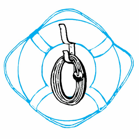 Cal-june Qualifies for Free Shipping Cal-June Heaving Line and Bracket 30' #800-30