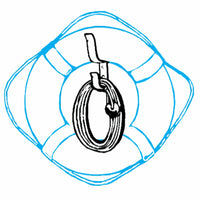 Cal-june Qualifies for Free Shipping Cal-June Heaving Line and Bracket 60' #800-60