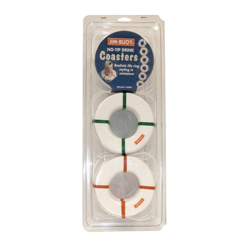 Cal-june Qualifies for Free Shipping Cal-june Life Ring No-Tip Drink Coasters 6-pk #400