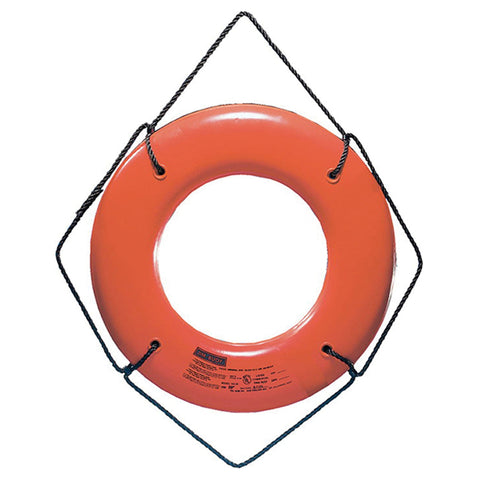 Cal-June USCG Approved JBX-Series Life Ring 20" Orange #JBO-X-20
