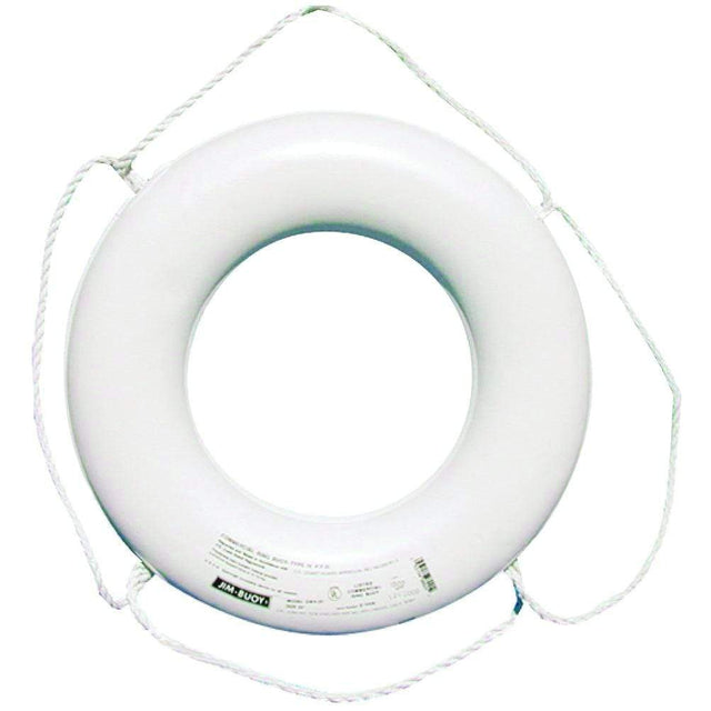Cal-june Not Qualified for Free Shipping Cal-june USCG Approved JBX-Series Life Ring 24" White #JBW-X-24
