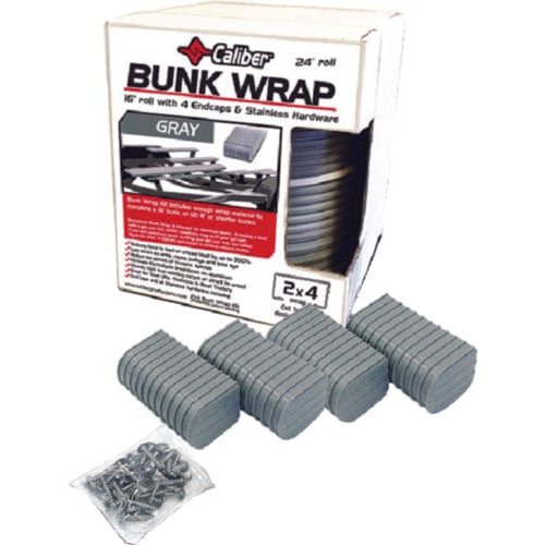 Caliber Qualifies for Free Shipping Caliber Bunk Wrap Kit Grey-24' x 2" x 4" End Caps #23054