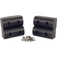 Caliber Qualifies for Free Shipping Caliber Bunkwrap 2" x 4" End Cap Only Black 4-pk #23051-BK