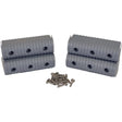 Caliber Qualifies for Free Shipping Caliber Bunkwrap 2" x 6" End Cap Only Gray 4-pk #23053