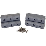 Caliber Qualifies for Free Shipping Caliber Bunkwrap 2" x 6" End Cap Only Gray 4-pk #23053