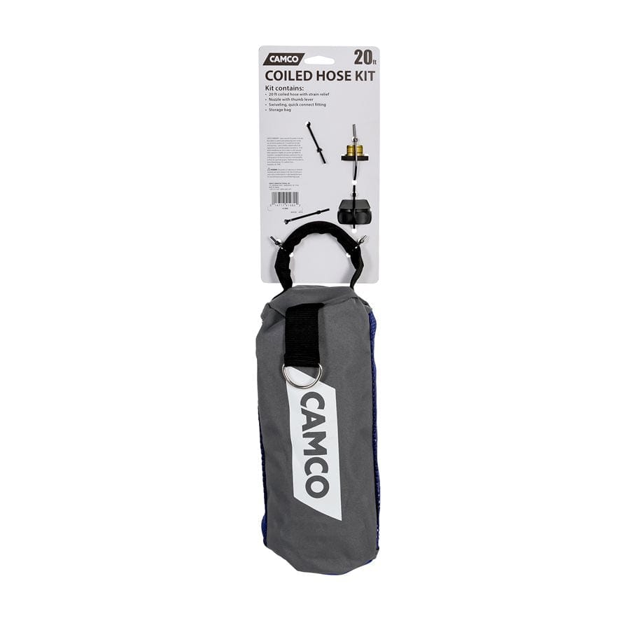 Camco Qualifies for Free Shipping Camco 20' Coil Hose Kit #41980