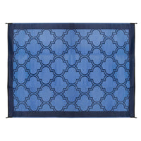 Camco Qualifies for Free Shipping Camco 6' x 9' Leisure Mat Lattice Blue #42876