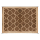 Camco Qualifies for Free Shipping Camco 6' x 9' Leisure Mat Lattice Brown #42877