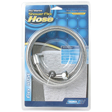 Camco Qualifies for Free Shipping Camco 60" Flexible Hose Chrome #43716
