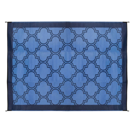 Camco Qualifies for Free Shipping Camco 9' x 12' Leisure Mat Lattice Blue #42856