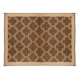 Camco Qualifies for Free Shipping Camco 9' x 12' Leisure Mat Lattice Brown #42857