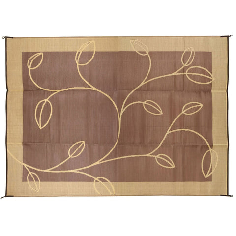 Camco Qualifies for Free Shipping Camco 9' x 2' Leisure Mat Leaf Brown #42855