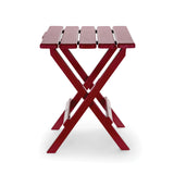 Camco Qualifies for Free Shipping Camco Adirondack Folding Table Large Red #51694
