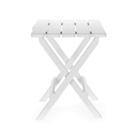 Camco Qualifies for Free Shipping Camco Adirondack Folding Table Large White #51695