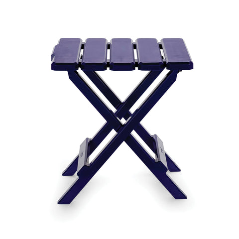 Camco Qualifies for Free Shipping Camco Adirondack Folding Table Small Navy #51683