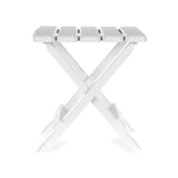 Camco Qualifies for Free Shipping Camco Adirondack Folding Table Small White #51685