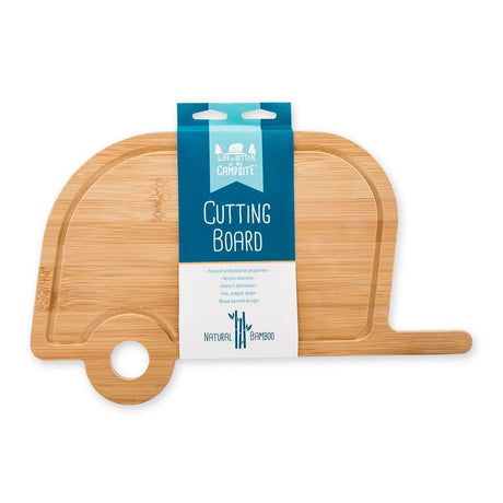 Camco Qualifies for Free Shipping Camco Bamboo Cutting Board Retro Trailer #53089