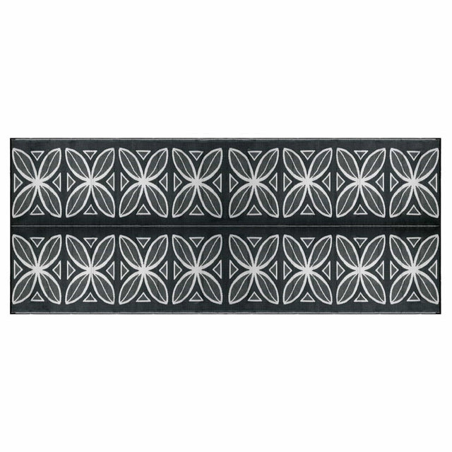 Camco Not Qualified for Free Shipping Camco Botanical Awning Leisure Mat Charcoal 8' x 20' #42833