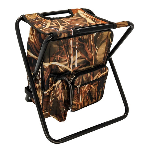 Camco Qualifies for Free Shipping Camco Camping Stool Backpack Cooler Camo #51908