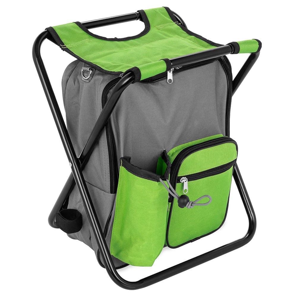 Camco Qualifies for Free Shipping Camco Camping Stool Backpack Cooler Green #51909