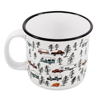 Camco Qualifies for Free Shipping Camco Ceramic Mug 14 oz Sketched RV/Tree Design #53383