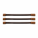 Camco Qualifies for Free Shipping Camco Cupboard Bars 10" to 17" Brown 3-pk #44066