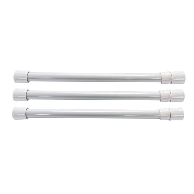 Camco Qualifies for Free Shipping Camco Cupboard Bars 10" to 17" Gray 3-pk #44065