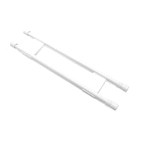 Camco Qualifies for Free Shipping Camco Cupboard Bars Double Bar 1-pk White #44063