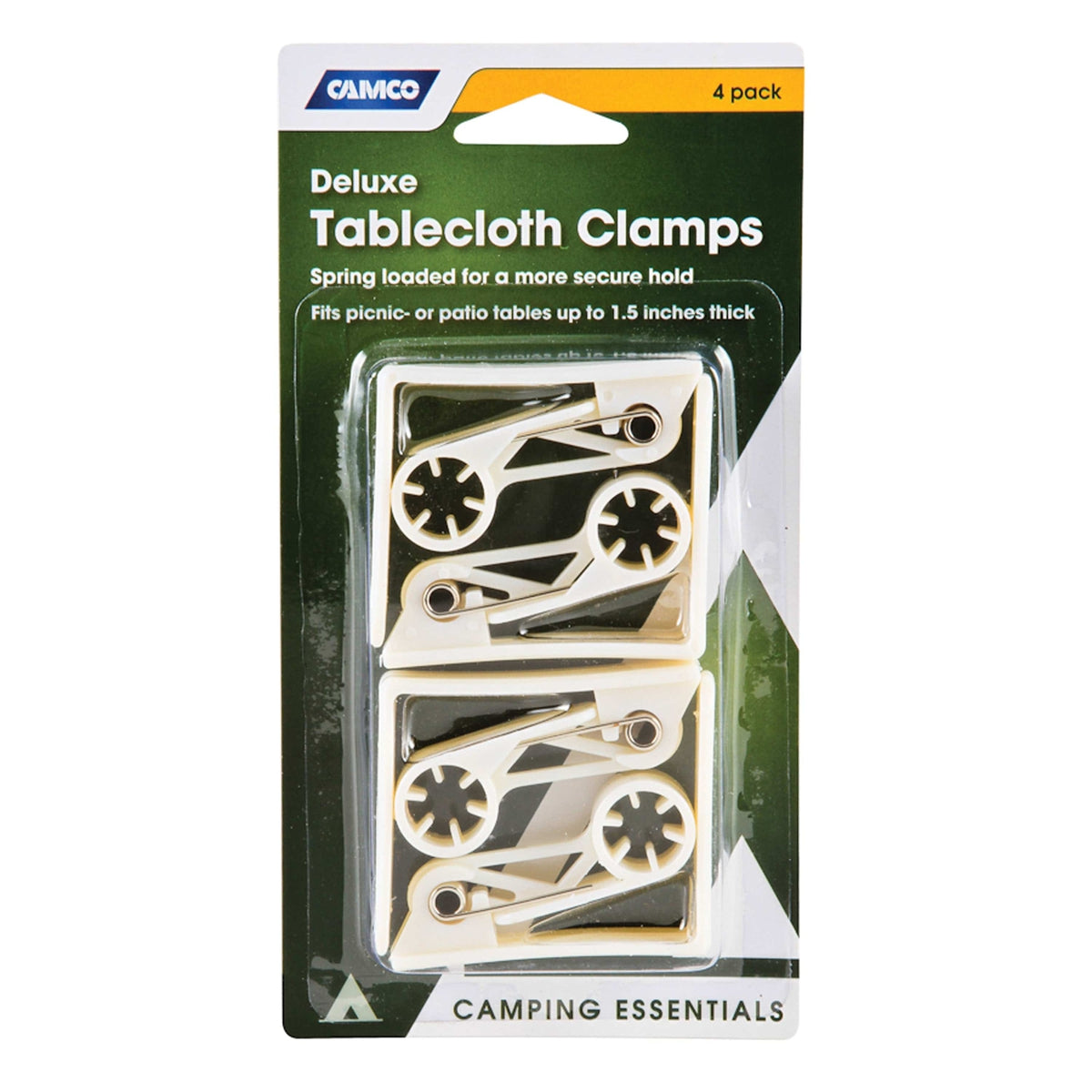 Camco Qualifies for Free Shipping Camco Deluxe Tablecloth Clamps #51077