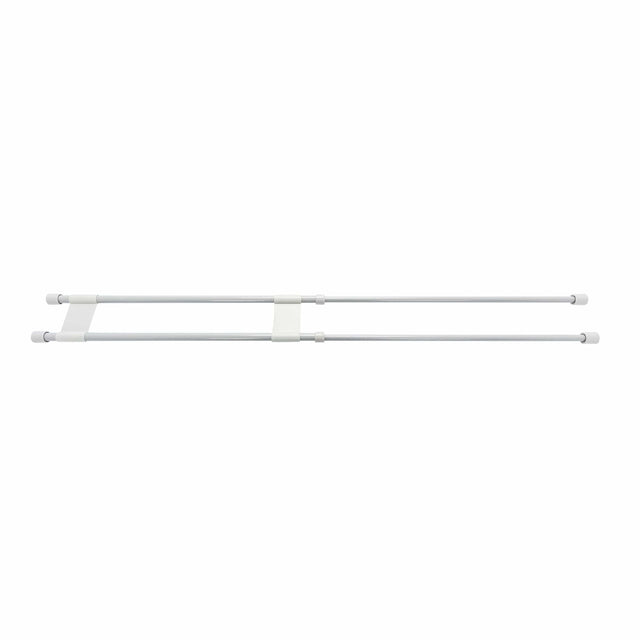 Camco Qualifies for Free Shipping Camco Double Refrigerator Bar 19" to 34" Gray #44076