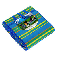 Camco Qualifies for Free Shipping Camco Handy Mat with Strap 9' x 12' Blue/Green/Yellow #42816